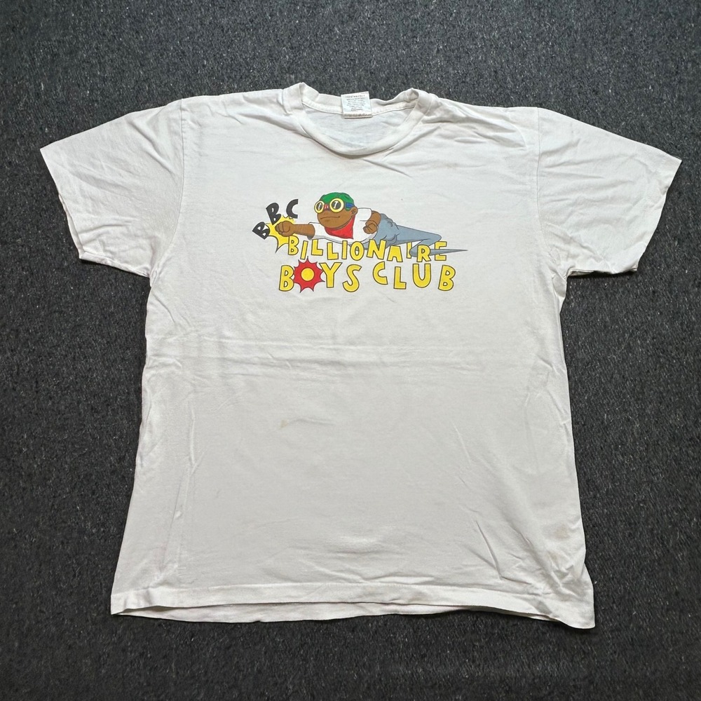 Billionaire Boys Club TShirt Sz XL Mens White Streetwear Flying Boy Flagship USA